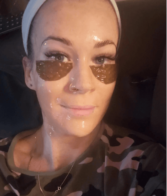 Masques pour les yeux au collagène naturel