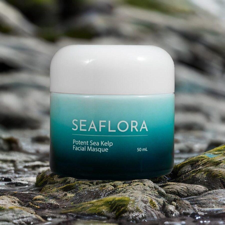 whipped sea kelp and clay facial masque made in small batches on Vancouver Island. Product of Canada.