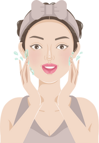 Step 2: Tone (before applying Eye Contour Gel)