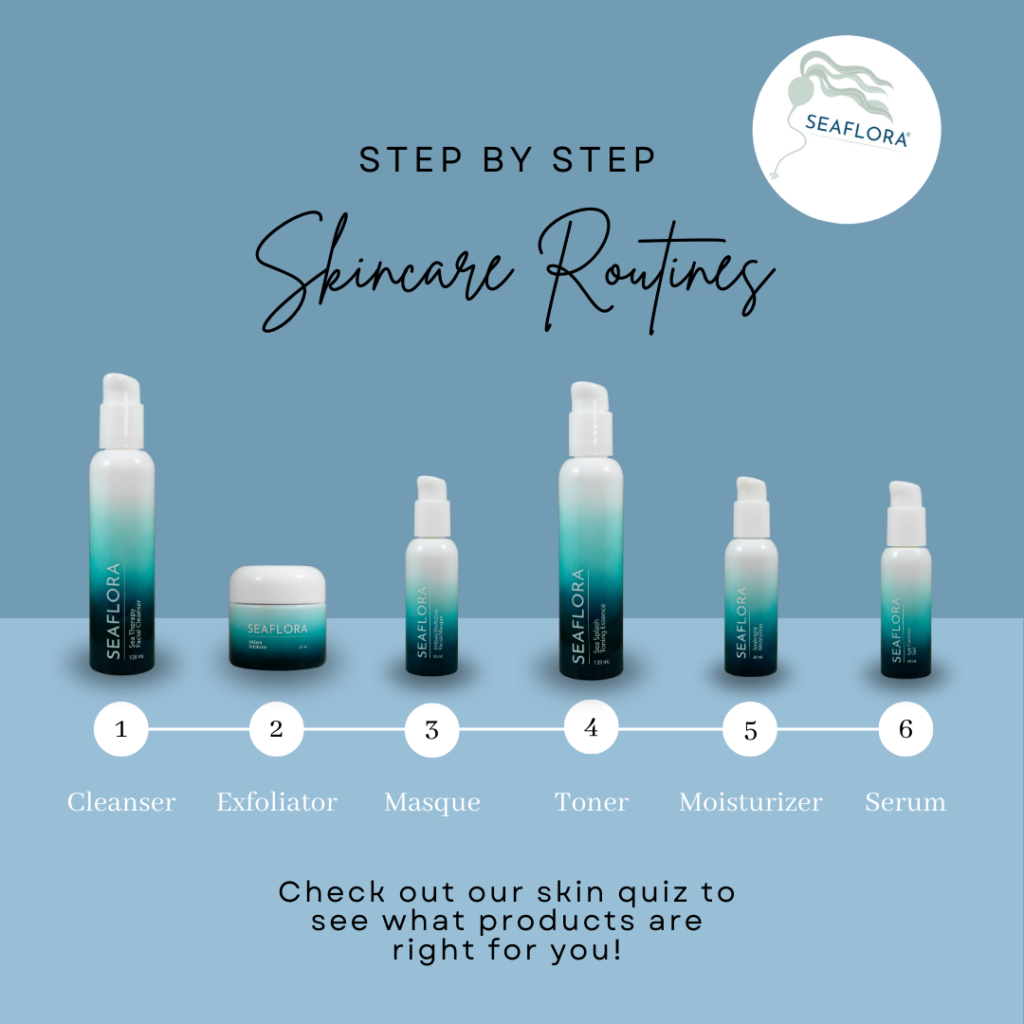 Free Sample Routines by Seaflora Skincare