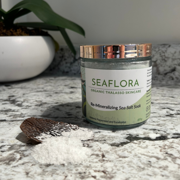 Peppermint Eucalyptus Remineralizing Sea Salt Bath Soak