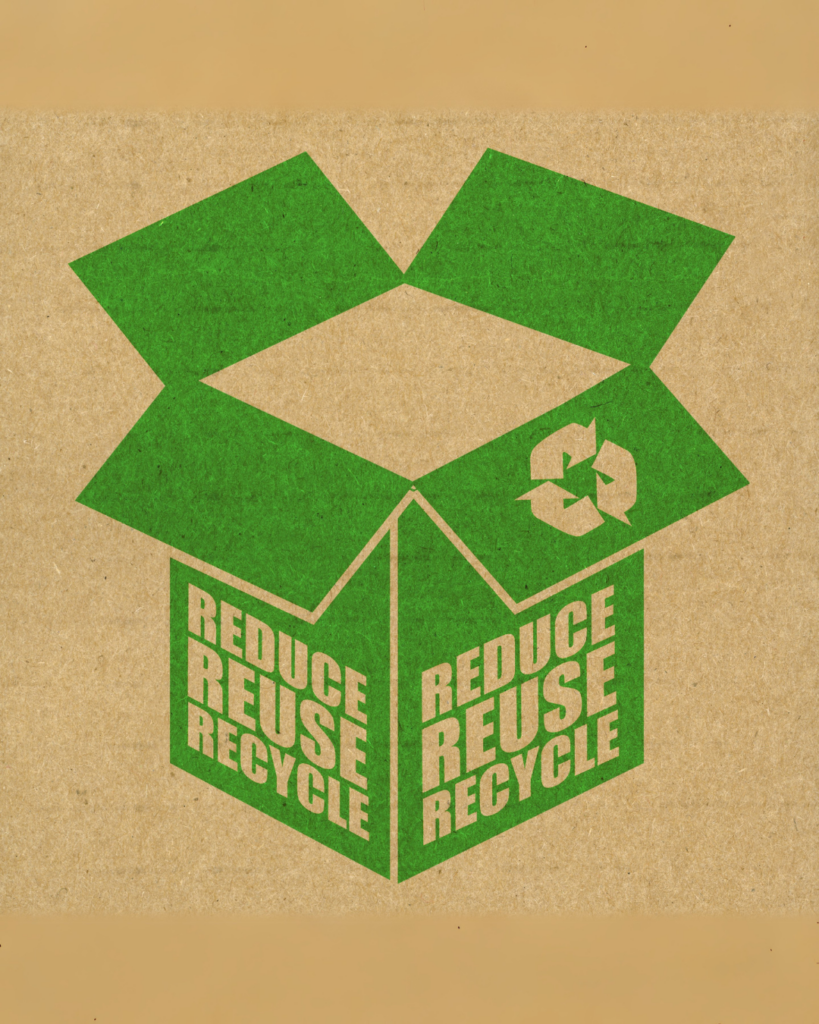 Recyclable packaging which is good for the planet.