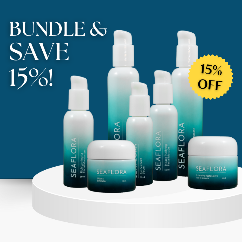 Save 15% on Seaflora Skincare Routines