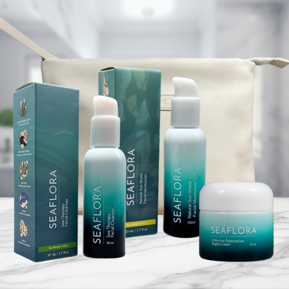 Seaflora travel sizes