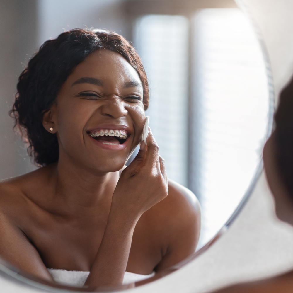 Clear and Confident Facial Routine