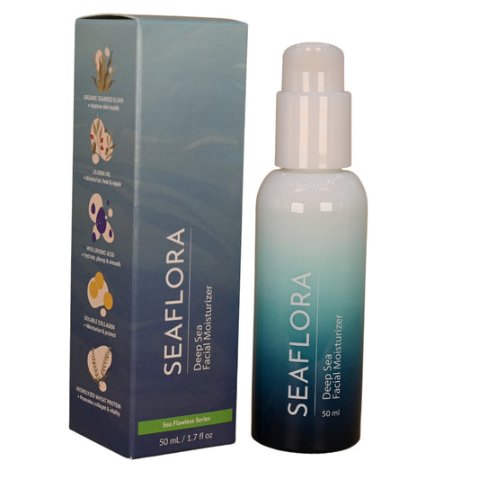 Seaflora's award winning Collagen cream designed for mature normal to dry skin types. Safe for reactive and sensitive skin types. 