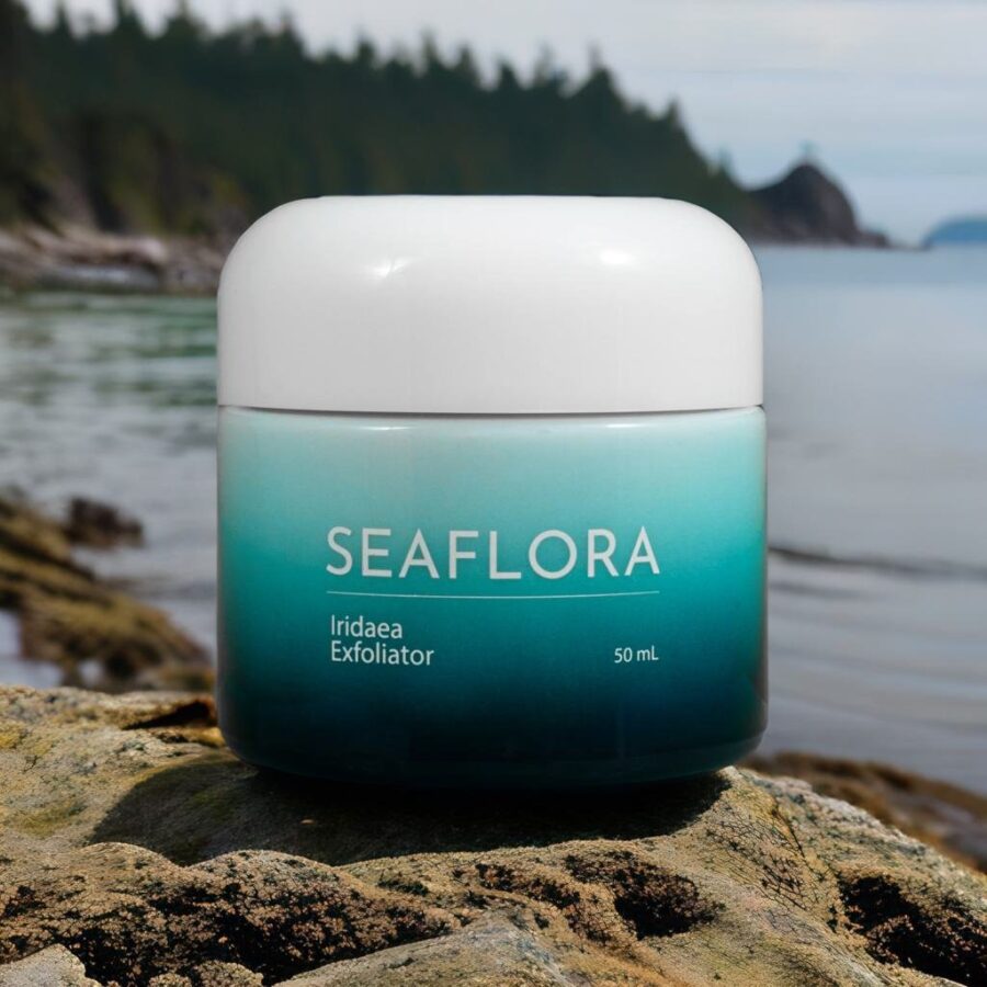 Nature's microdermabrasion is sea mud, perfectly sphered by the ebb and flow of the ocean. Spa grade skincare made in Canada.
