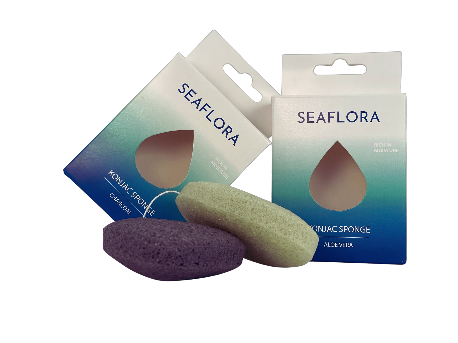 Seaflora Konjac Facial Sponge