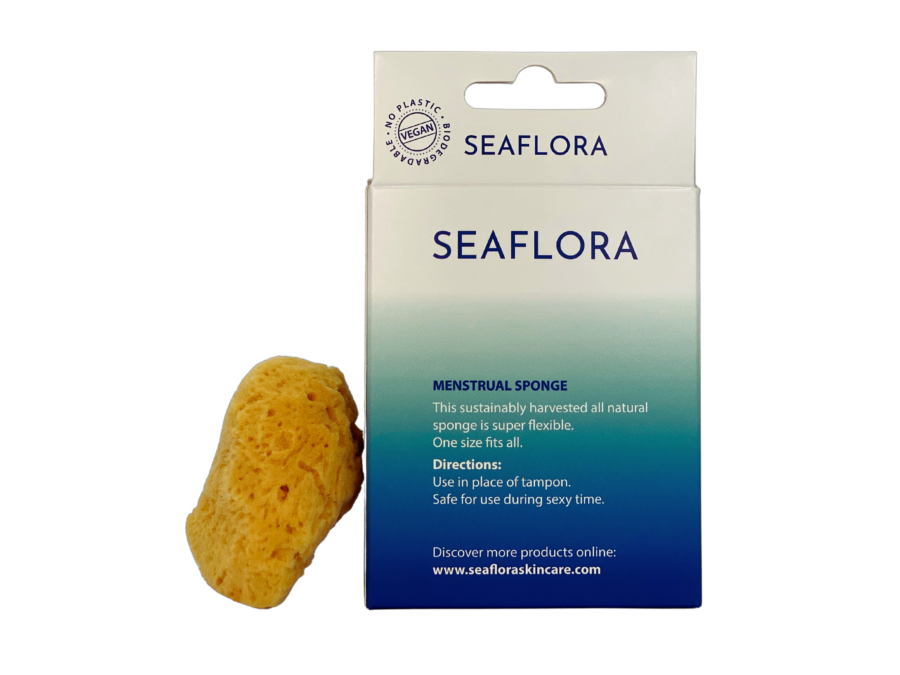 Seaflora Natural Sponges for Menstrual Wellness