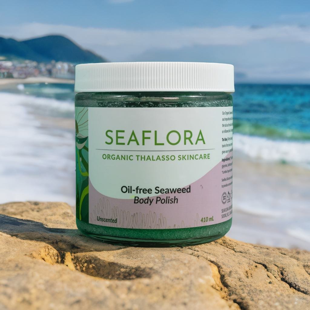 Sea Salt Scrub made in Canada 