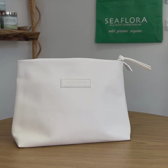 Eco-friendly Vegan Leather Cosmetic Bag